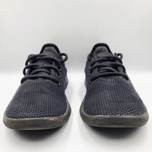 Allbirds Tree Runner Black Lace-Up Lightweight Athletic Sneakers Women's Size 8